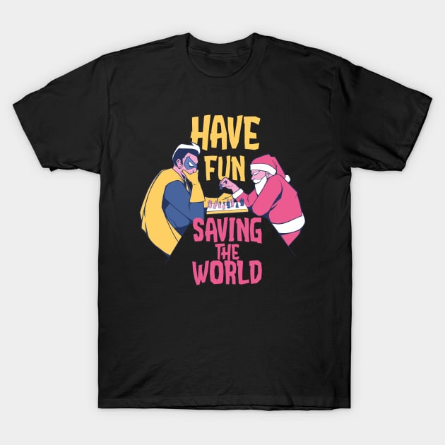 Funny superheroes T-Shirt by LR_Collections